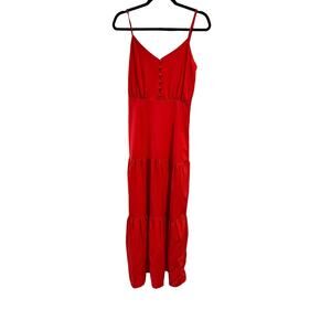 Red Maxi Dress Summer